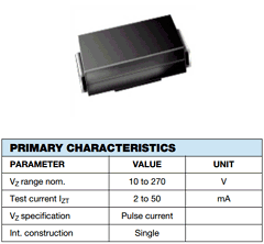 BZG03C47-TR Datasheet PDF Vishay Semiconductors