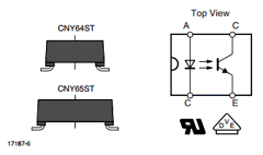 CNY65ABST Datasheet PDF Vishay Semiconductors