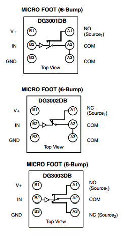 DG3003DB-T1 Datasheet PDF Vishay Semiconductors