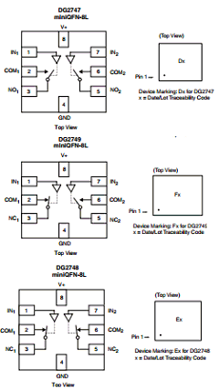 DG2748DN-T1-E4 Datasheet PDF Vishay Semiconductors
