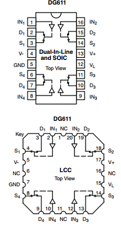 DG612DY-T1 Datasheet PDF Vishay Semiconductors
