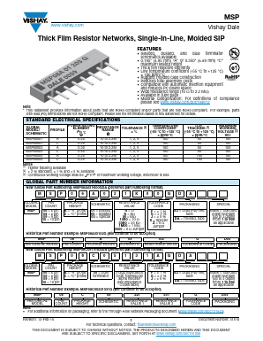 MSP10A01270RGDA Datasheet PDF Vishay Semiconductors