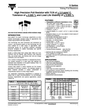 S105K Datasheet PDF Vishay Semiconductors