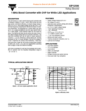 SIP12506 Datasheet PDF Vishay Semiconductors