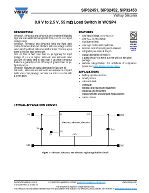 SIP32451 Datasheet PDF Vishay Semiconductors