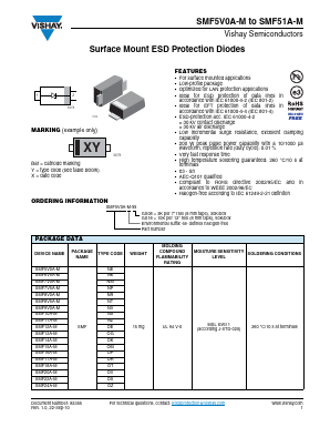 SMF12A-M Datasheet PDF Vishay Semiconductors