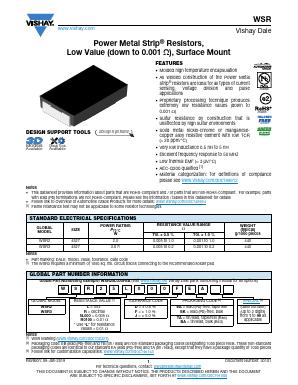 WSR3RDBA Datasheet PDF Vishay Semiconductors