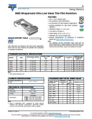 L1206K3R90HGT Datasheet PDF Vishay Semiconductors
