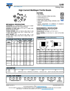 ILHB1806RK600V Datasheet PDF Vishay Semiconductors