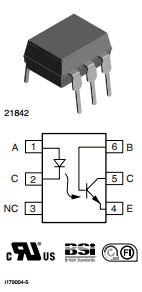 4N35 Datasheet PDF Vishay Semiconductors
