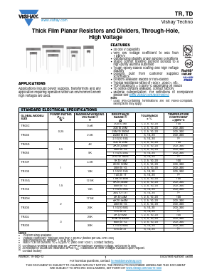 TR20H400RGKRS Datasheet PDF Vishay Semiconductors