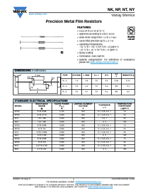 NT433001FS22 Datasheet PDF Vishay Semiconductors