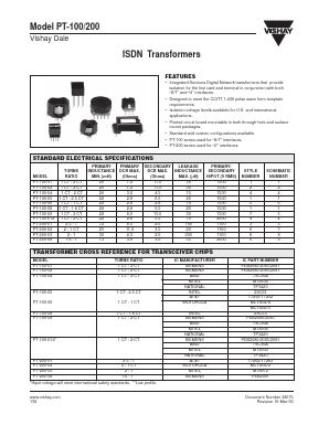 PT-200-02 Datasheet PDF Vishay Semiconductors