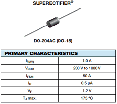 1N5614GPHE3 Datasheet PDF Vishay Semiconductors