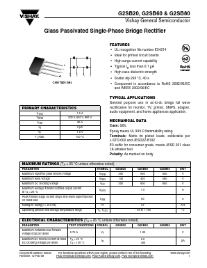 G2SB80-E3/51 Datasheet PDF Vishay Semiconductors