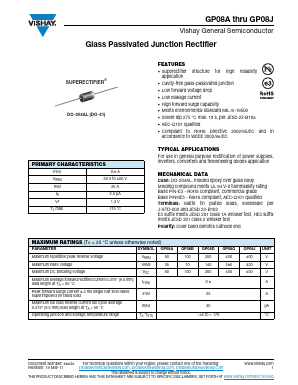 GP08JHE3-73 Datasheet PDF Vishay Semiconductors