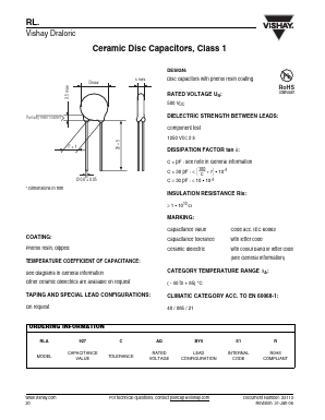 RLU510 Datasheet PDF Vishay Semiconductors