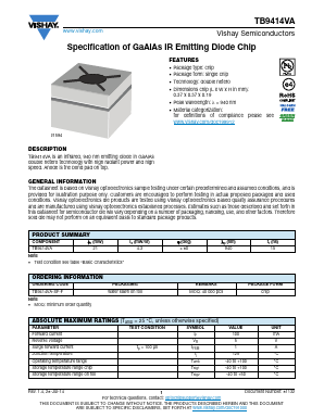 TB9414VA Datasheet PDF Vishay Semiconductors