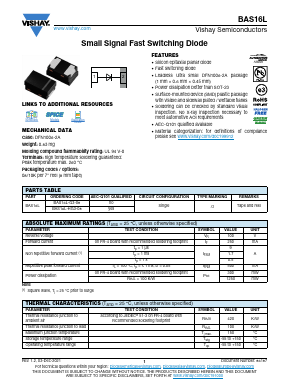 BAS16L-G3-08 Datasheet PDF Vishay Semiconductors