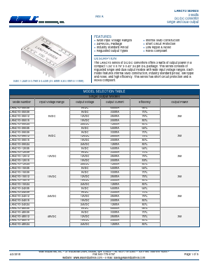 LANCY3-12D24 Datasheet PDF Wall Industries,Inc.