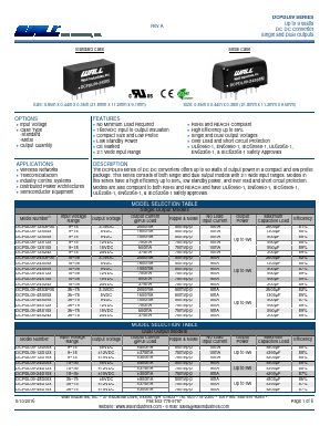 DCPDL09 Datasheet PDF Wall Industries,Inc.