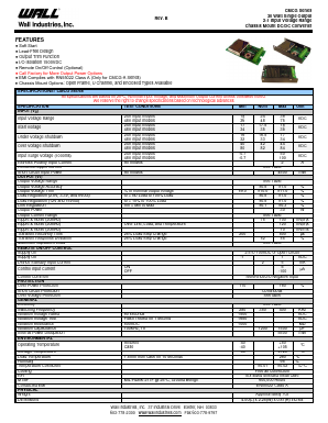 CMCG24S2.5-6000 Datasheet PDF Wall Industries,Inc.