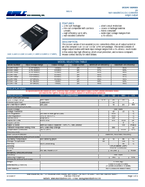 DCDA1-0252 Datasheet PDF Wall Industries,Inc.