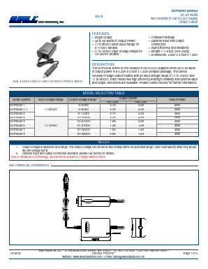 DCPSD40-5 Datasheet PDF Wall Industries,Inc.