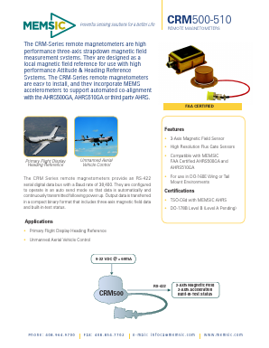 CRM500-510 Datasheet PDF Willow Technologies Ltd