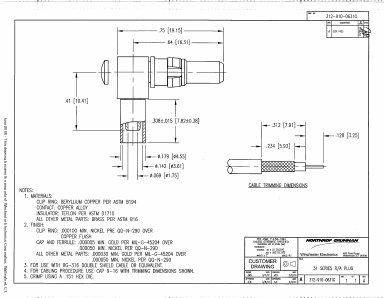 312-910-0631G Datasheet PDF Winchester Electronics Corporation