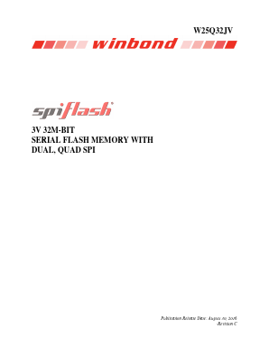 W25Q32JVXGIQ Datasheet PDF Winbond