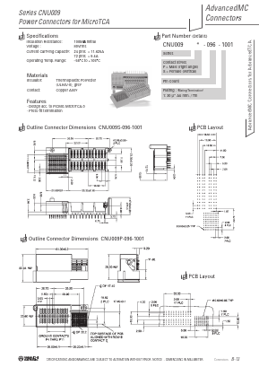 CNU009 Datasheet PDF Yamaichi Electronics Co., Ltd.