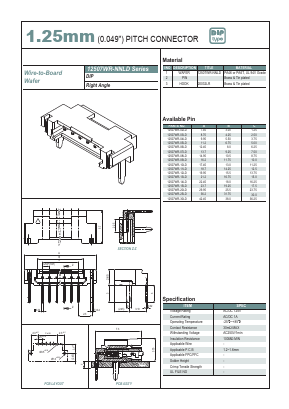 12507WR-08LD Datasheet PDF YEONHO ELECTRONICS