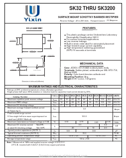 SK3150 Datasheet PDF Shenzhen Yixinwei Technology Co., Ltd.