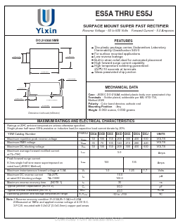 ES5E Datasheet PDF Shenzhen Yixinwei Technology Co., Ltd.