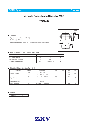 HVD372B Datasheet PDF [Zhaoxingwei Electronics ., Ltd