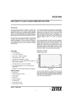 ZXCD1000EQ16 Datasheet PDF Zetex => Diodes
