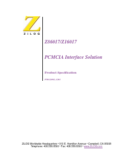 Z86M17 Datasheet PDF Zilog